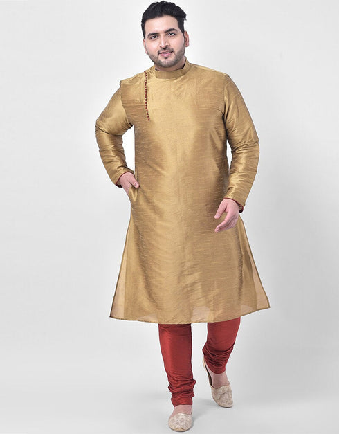Chiku Kurta Dhupion Silk Chudidaar
