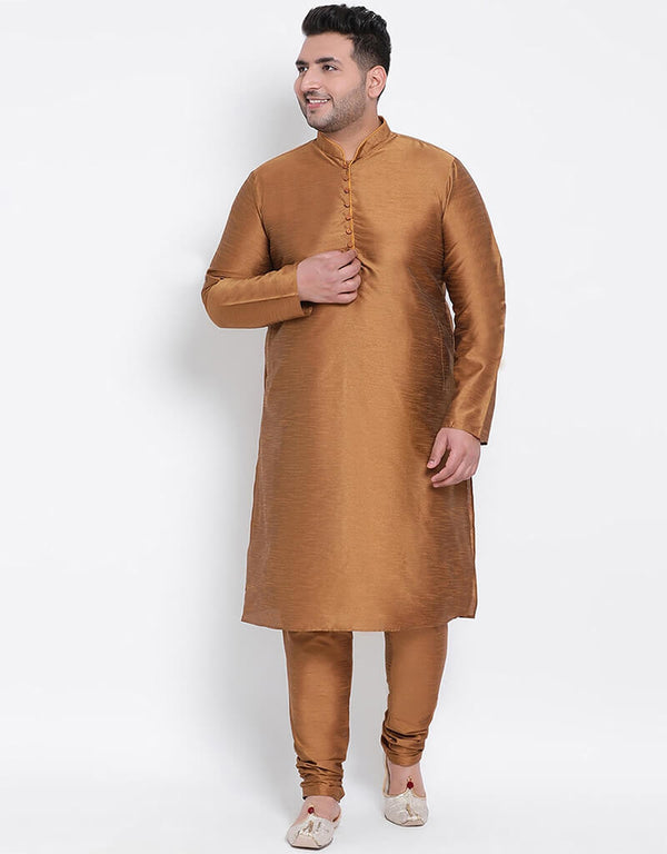 Chiku Kurta Dhupion Silk Chudidaar