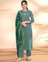 Blue Massert Cotton Pant Salwar Suit