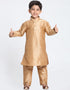 Chiku Kurta Pajama Dhupion Silk
