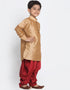 Chiku Kurta Pajama Dhupion Silk Closure View