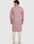 Gold Kurta Cotton Chudidaar Closure View