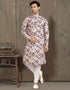 LIGHT BROWN Kurta COTTON PRINTED FABRIC Churidar