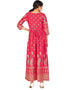 Pink 14 Kg Rayon Kurti Kurti Back View