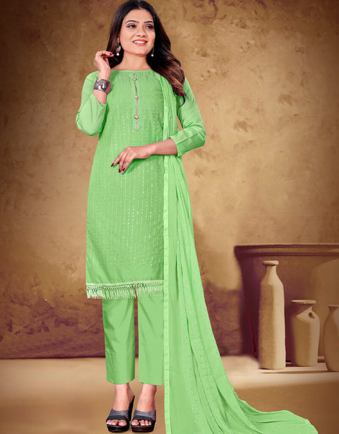 Pista Cotton Pant Salwar Suits