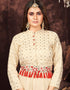 Beige Georgette Sharara Suit Salwar Kameez