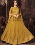 Yellow Georgette Lehenga Suit