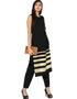 Black Crepe Pant Kurti