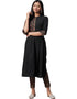 Black Crepe Pant Kurti