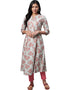 Grey Rayon Pant Suit
