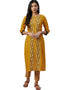 Yellow Rayon Pant Suit