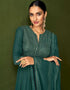 Rust Real Georgette Lehenga Suit Closure View