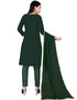 Green Cotton Pant Salwar Suits Back View