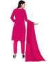 Pink Cotton Pant Salwar Suits Back View