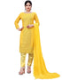Yellow Georgette Pant Salwar Suits