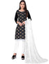 Black Cotton Pant Salwar Suits