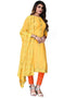 Light Mustard Cotton Pant Salwar Suits