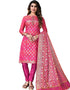 Pink Banarasi Jacquard Pant Salwar Suits
