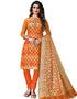 Orange Banarasi Jacquard Pant Salwar Suits