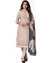 Light Coffee Modal Chanderi Pant Salwar Suits