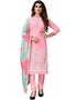 Sweet Pink Georgette Pant Salwar Suits