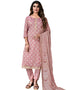 Dusty Pink Modal Chanderi Pant Salwar Suits