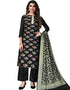 Black Banarasi Jacquard Palazzo Salwar Suits