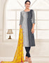 Multi Chanderi Cotton Chudidar Suit