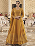 Mustard Fox Georgette Lehenga Salwar Suit