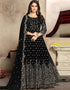 Black Fox Georgette Anarkali Salwar Suit