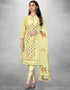 Golden Pure Modal Chudidar Suit
