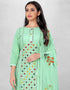 Light Green Pure Modal Chudidar Suit Salwar Kameez