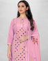 Purple Pure Modal Chudidar Suit Salwar Kameez