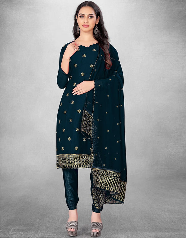 Rama Georgette Chudidar Suit
