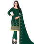 Green Georgette Pant Salwar Suit