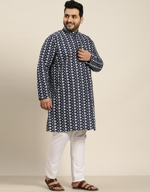 Baltic Sea Kurta Silk Blend Pant Closure View