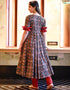 Multi Cotton Silk Pant Suit Salwar Kameez