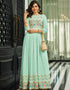Pista Fox Georgette Anarkali Salwar Suit