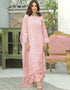 Pink Fox Georgette Pant Salwar Suit