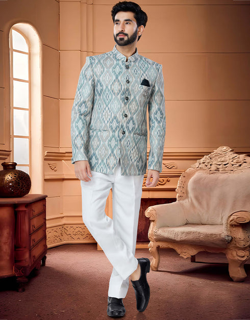 Shade Of Green Kurta Handloom Cotton Trouser