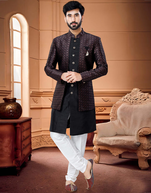 Light Purple Kurta Silk Payjama