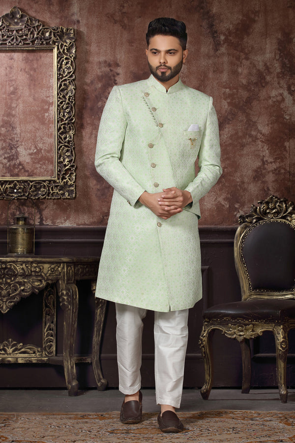 Pista Kurta Jacquard Trouser