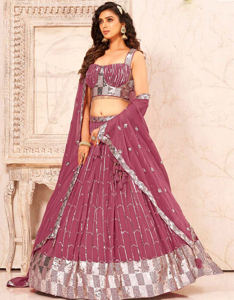 Coco Lehenga style Salwar Suit Semi-Stitched Suits main image 1