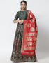 Green Banarasi Silk Jacquard Lehenga Choli