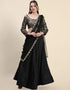 Black Jacquard Lehenga Choli