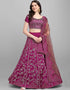 Purple Taffeta Lehenga Choli
