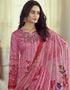 Pink Pure Airjet Jaam Satin Pant Straight Back View