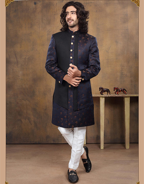 Cream Kurta Imported Pant