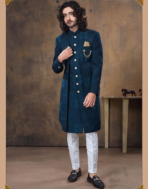 Off White Kurta Imported Pant