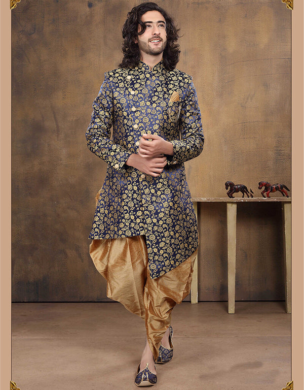 Off White Kurta Imported Dhoti